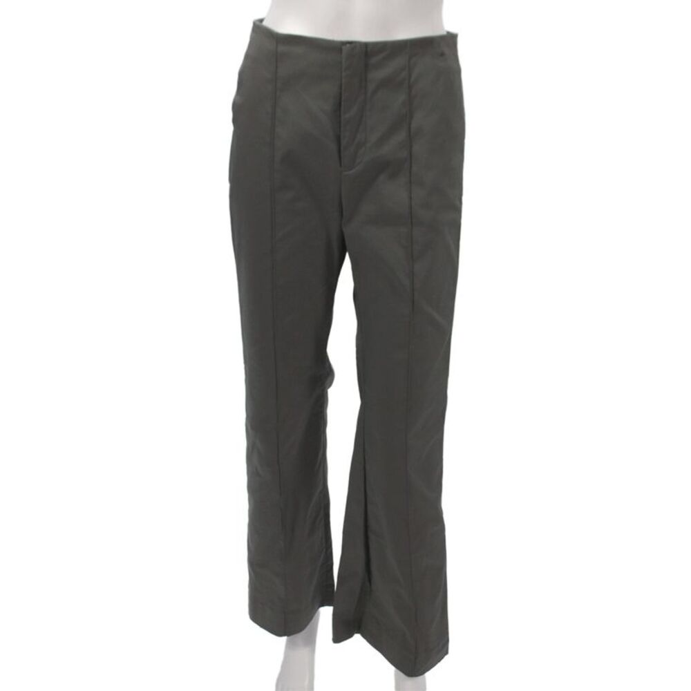 Modern Citizen Women Dress Pants Gray Cotton Blend Zip Inseam 28 Size S